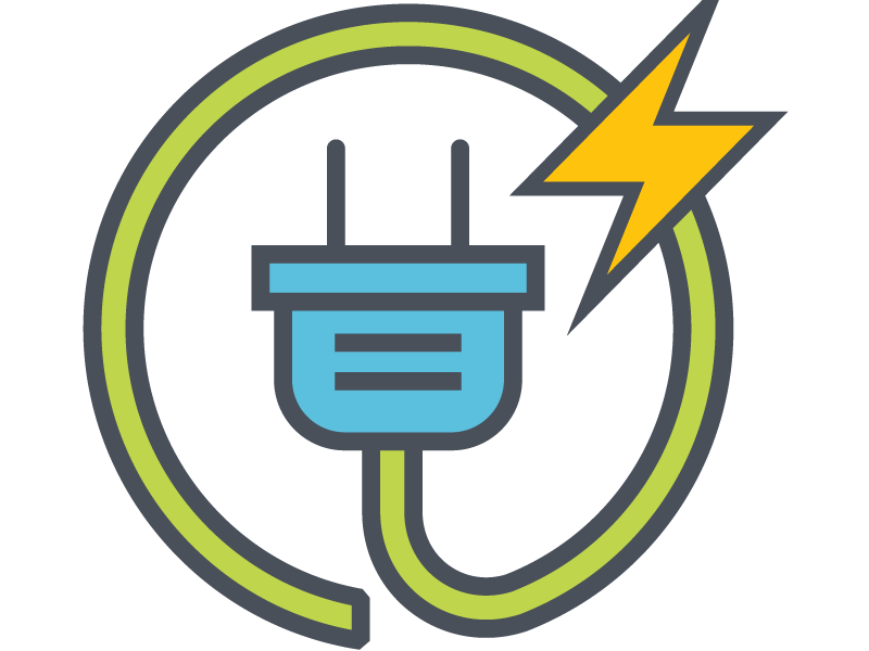 Electric Service Icon